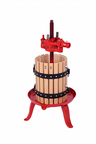 Пресс домкратный d20 9,5 л корзина из дерева